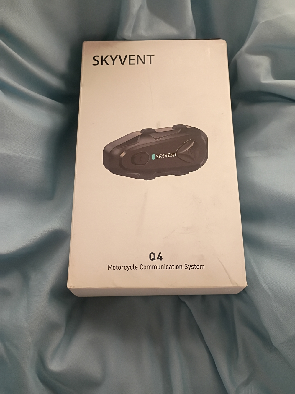 Skyvent Q4 Motorcycle Communication System - Black